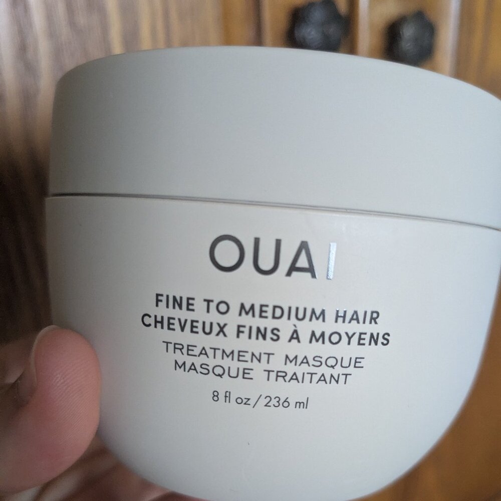New 8 ounce fine to medium treatment masque // Ouai